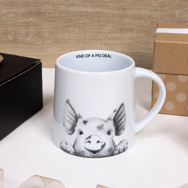 Pavilion Gift Company Pig Deal 17 Oz Mug