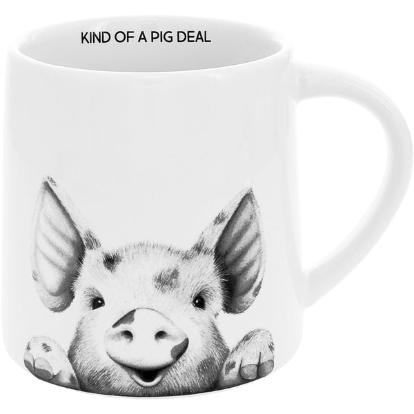 pavilion gift company Pig Deal 17 oz Mug