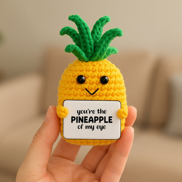 Pavilion Gift Company Pineapple Crocheted Mini