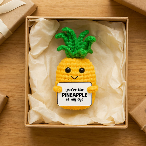 Pavilion Gift Company Pineapple Crocheted Mini