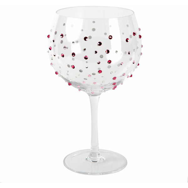 Pavilion Gift Company Pink 24 Oz Gemstone Glass