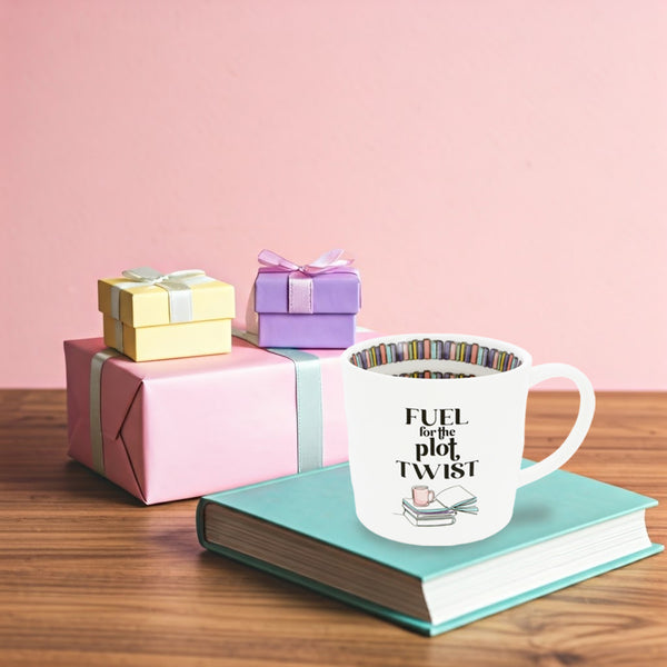 Pavilion Gift Company Plot Twist 16 Oz Mug