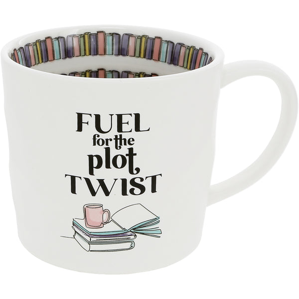 pavilion gift company Plot Twist 16 oz Mug
