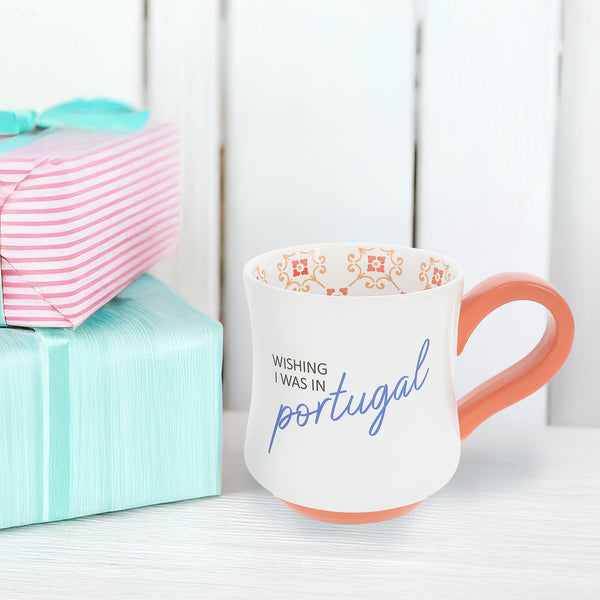 Pavilion Gift Company Portugal 16 Oz Mug