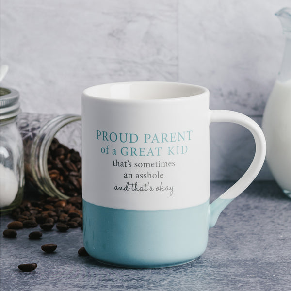 Pavilion Gift Company Proud Parent 18 Oz Mug