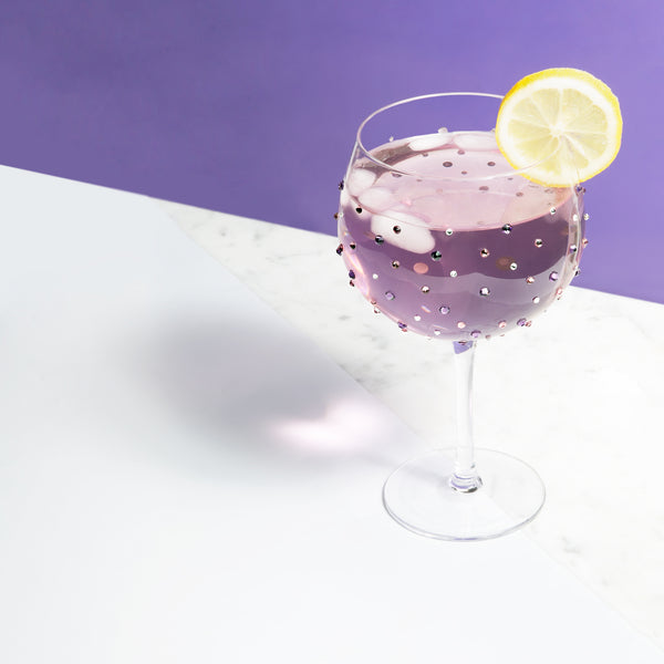 Pavilion Gift Company Purple 24 Oz Gemstone Glass