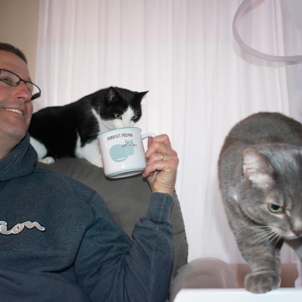 Pavilion Gift Company Purrfect 18 Oz Mug