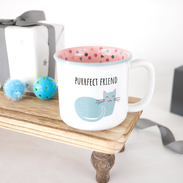 Pavilion Gift Company Purrfect 18 Oz Mug