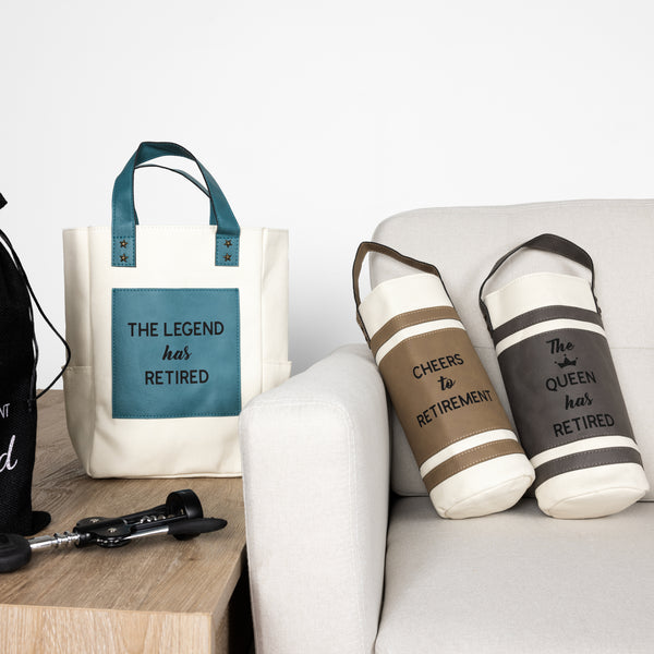 Pavilion Gift Company Queen Canvas Bottle Gift Bag