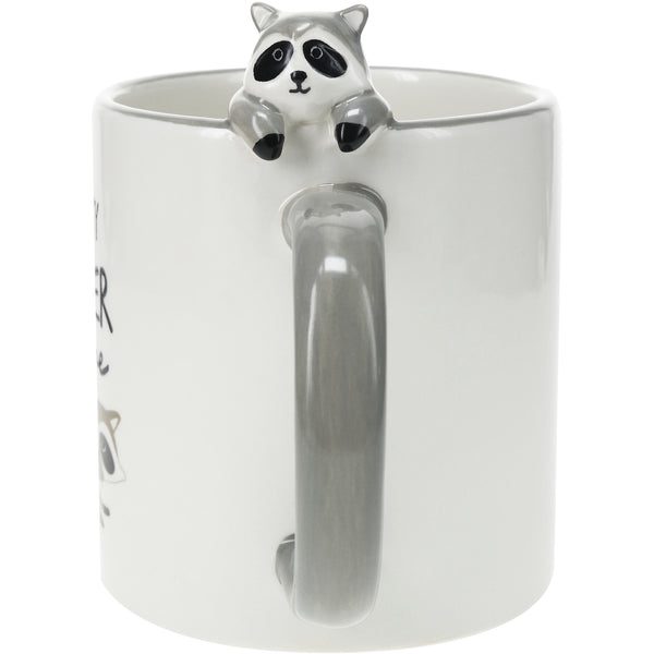 Pavilion Gift Company Raccoon 17 Oz Mug