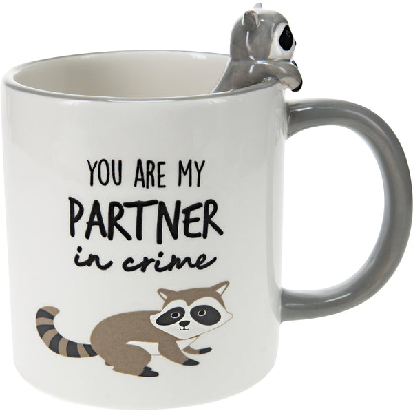 pavilion gift company Raccoon 17 oz Mug