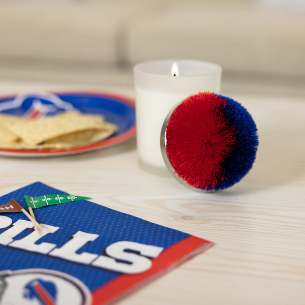 Pavilion Gift Company Red & Blue 2.75" Pom Pom Lid