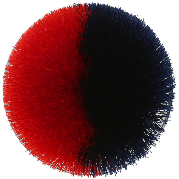 Pavilion Gift Company Red & Navy 2.75" Pom Pom Lid