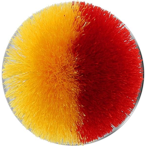 Pavilion Gift Company Red & Yellow 2.75" Pom Pom Lid