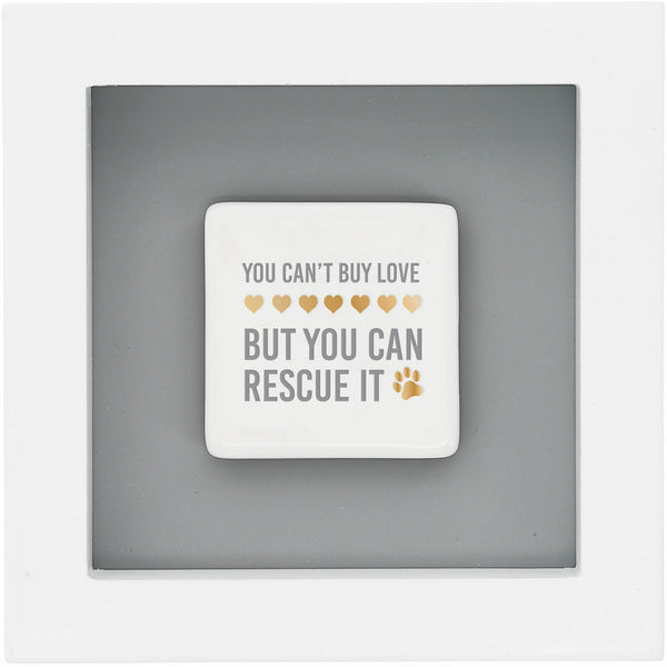 pavilion gift company Rescue Love 4.75" Plaque
