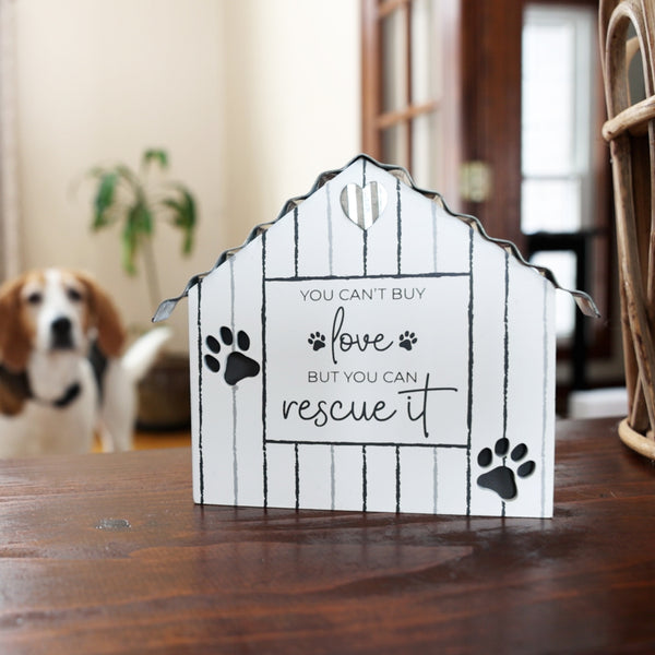 Pavilion Gift Company Rescue Love 6" MDF Plaque