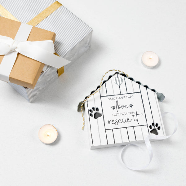 Pavilion Gift Company Rescue Love 6" MDF Plaque