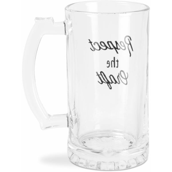 Pavilion Gift Company Respect 16 Oz Beer Stein
