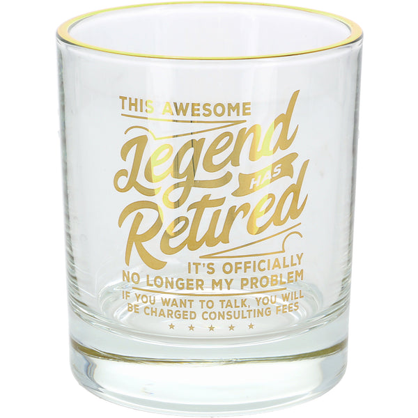 Pavilion Gift Company Retired 8 Oz Rocks Glass