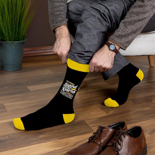Pavilion Gift Company Retired Bamboo Crew Socks