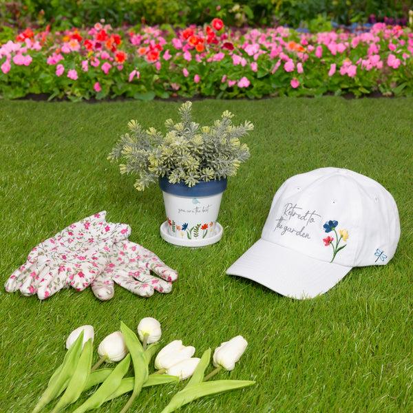 Pavilion Gift Company Retired White Adjustable Hat