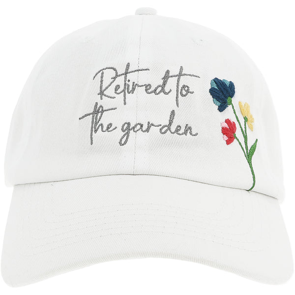 pavilion gift company Retired White Adjustable Hat