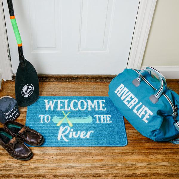 Pavilion Gift Company River 27.5" X 17.75" Floor Mat