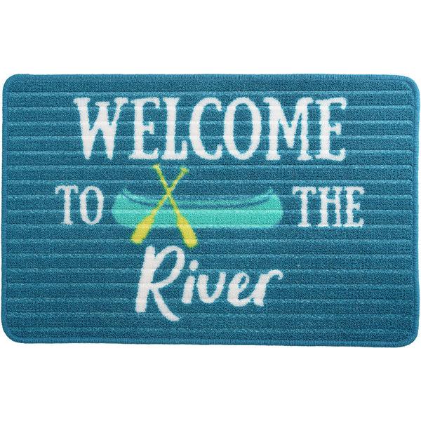 pavilion gift company River 27.5" x 17.75" Floor Mat