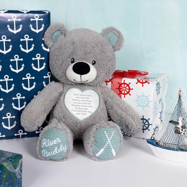 Pavilion Gift Company River Buddy Plush Bear