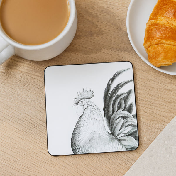 Pavilion Gift Company Rooster 4.25" Coaster