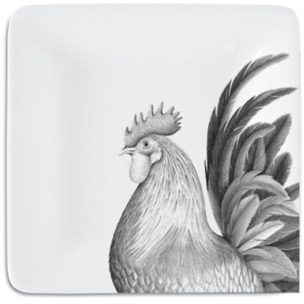 pavilion gift company Rooster 4.25" Keepsake Dish