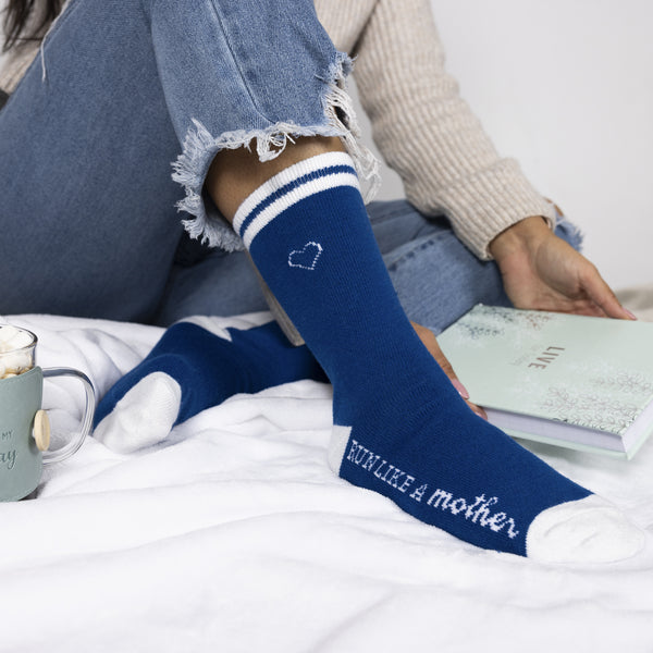 Pavilion Gift Company Running Ladies Crew Socks