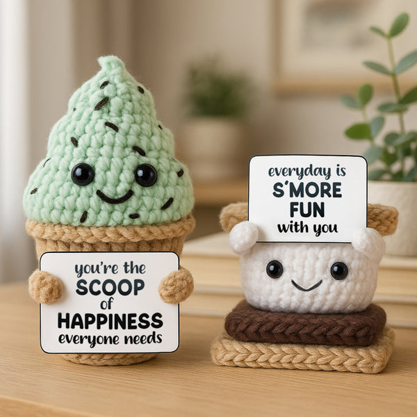 Pavilion Gift Company S'mores Crocheted Mini