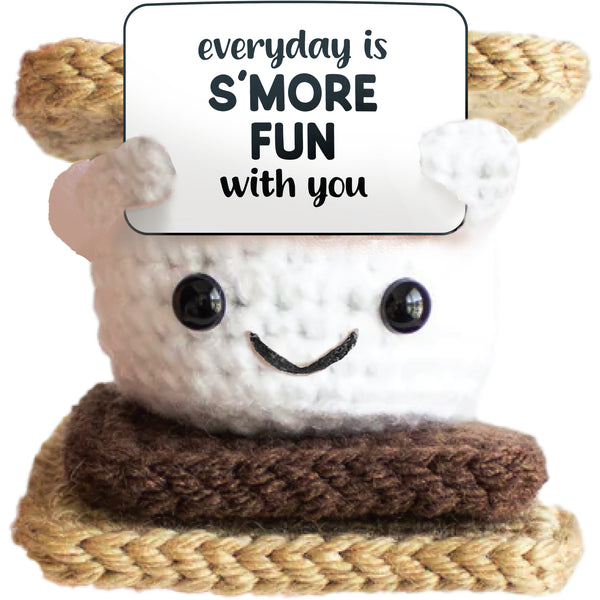 pavilion gift company S'mores Crocheted Mini