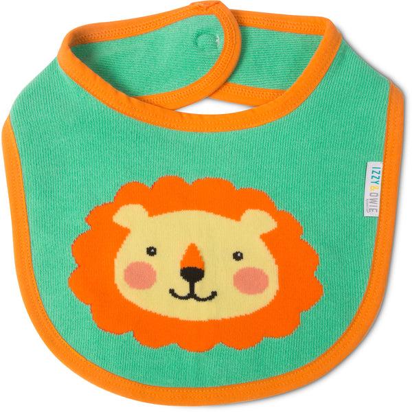 pavilion gift company Safari Lion Baby Bib