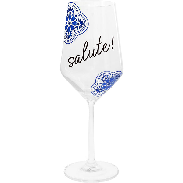 pavilion gift company Salute 18 oz Stemmed Glass