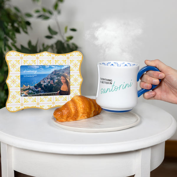 Pavilion Gift Company Santorini 16 Oz Mug