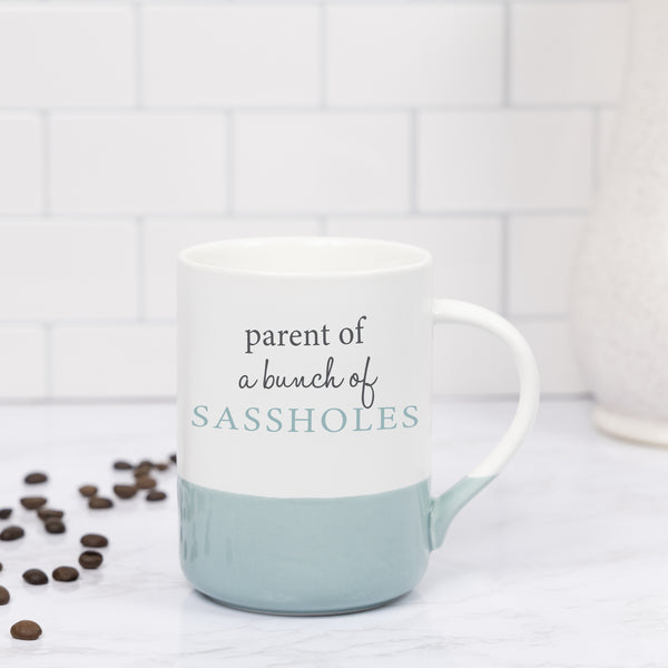 Pavilion Gift Company Sassholes 18 Oz Mug