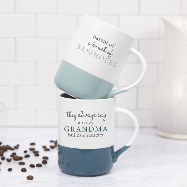Pavilion Gift Company Sassholes 18 Oz Mug