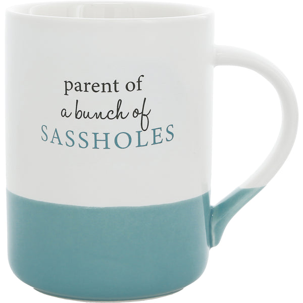 pavilion gift company Sassholes 18 oz Mug