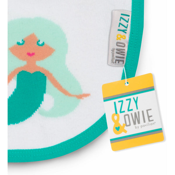 Pavilion Gift Company Seafoam Mermaid Baby Bib