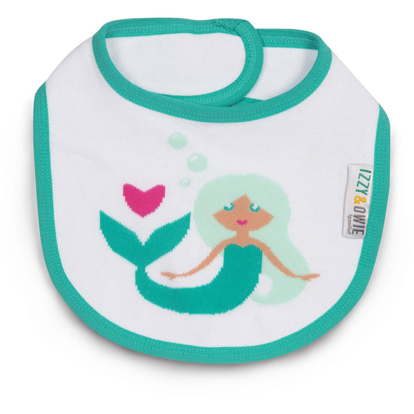 pavilion gift company Seafoam Mermaid Baby Bib