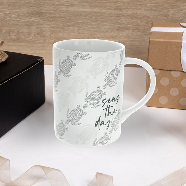 Pavilion Gift Company Seas The Day 18 Oz Mug