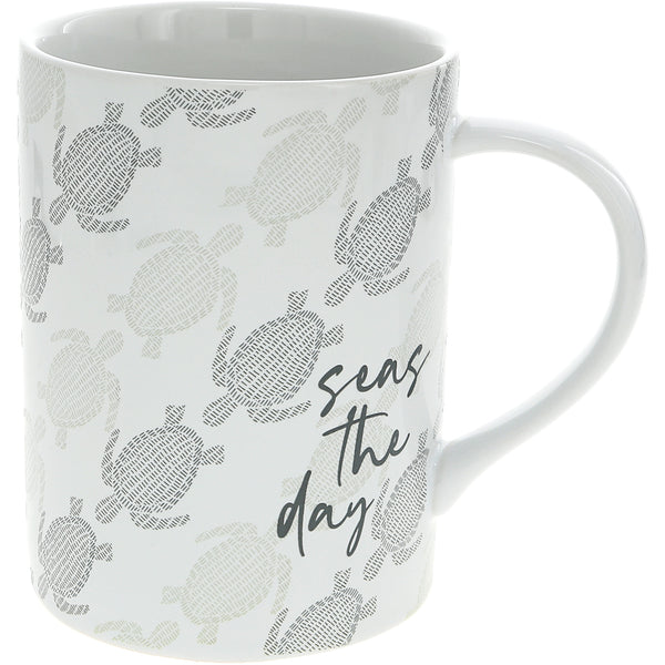 pavilion gift company Seas the Day 18 oz Mug