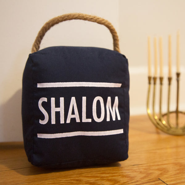 Pavilion Gift Company Shalom 5" X 6" Door Stopper