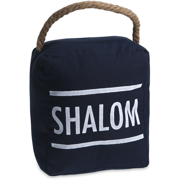 pavilion gift company Shalom 5" x 6" Door Stopper