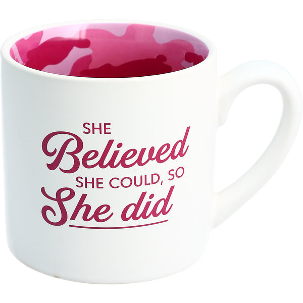 pavilion gift company She Believed 15 oz Mug
