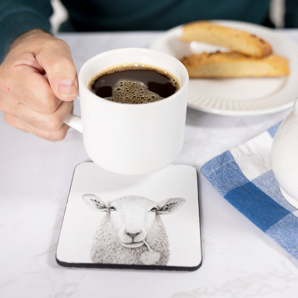 Pavilion Gift Company Sheep 4.25" Coaster