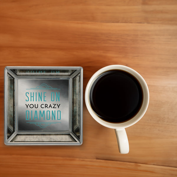 Pavilion Gift Company Shine On 4" Mirrored Tray