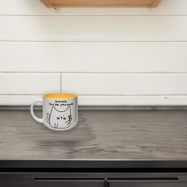 Pavilion Gift Company Sister 18 Oz Ceramic Mug